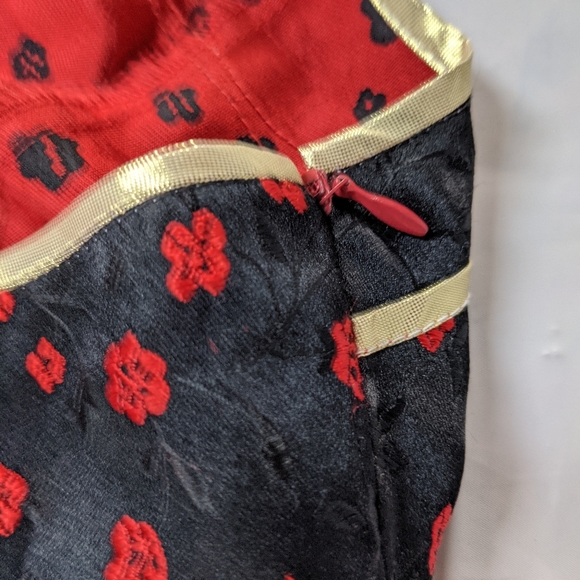 NWOT Vintage Custom made Silk Satin Halter Top XS - Picture 6 of 6